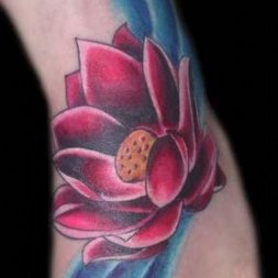 Lotus Çiçek Tattoo