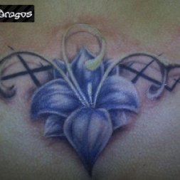 Lotus Çiçek Tattoo