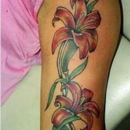 Lotus Çiçek Tattoo