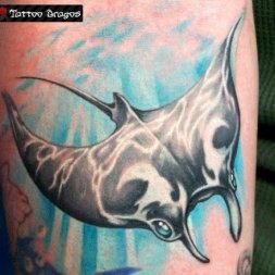 Manta Vatozu Tattoo