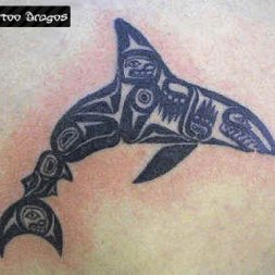 Tribal Balık Tattoo