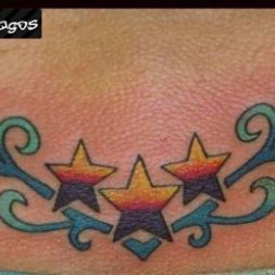 Tribal Yıldız Tattoo
